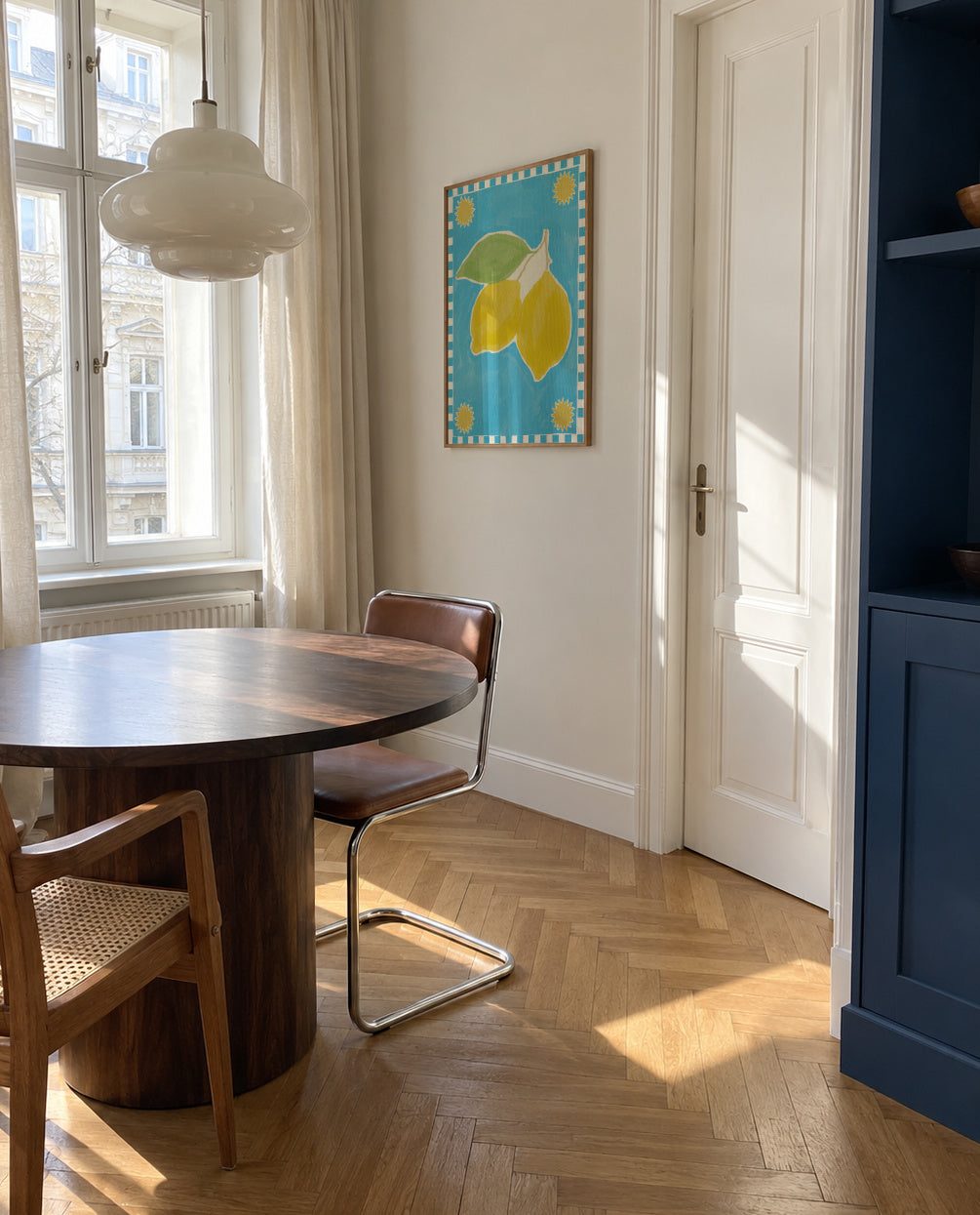 Lush duo 2 - Framed poster in an interior