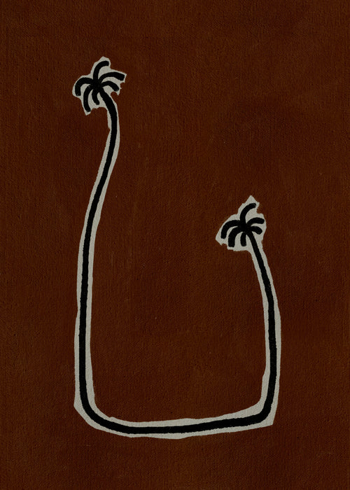 Soul bound – Brown - Unframed art print