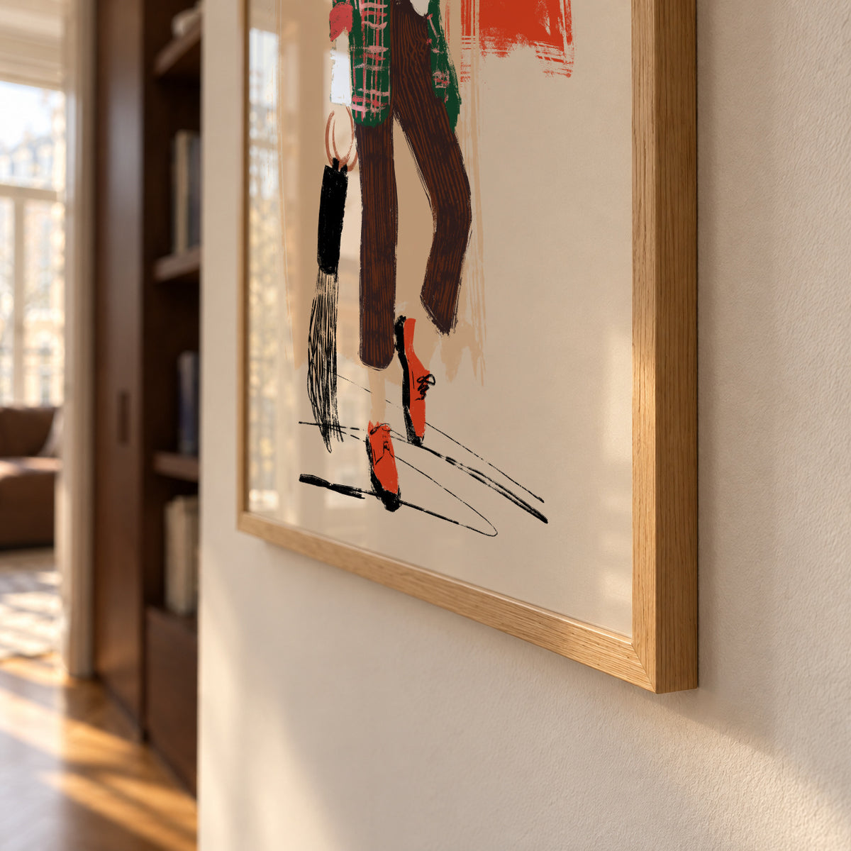 Fashion Style - Framed poster detail