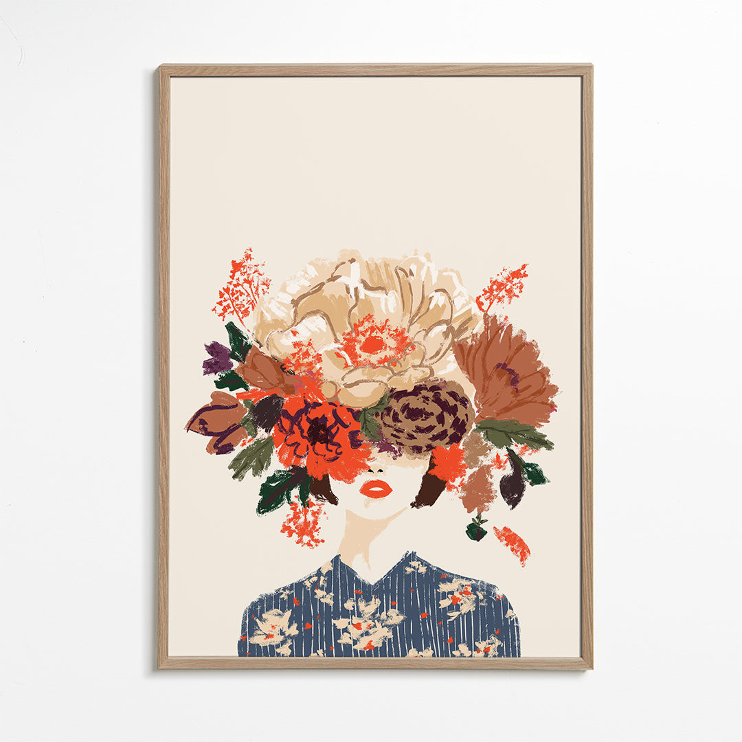 Illustration Floral Crown