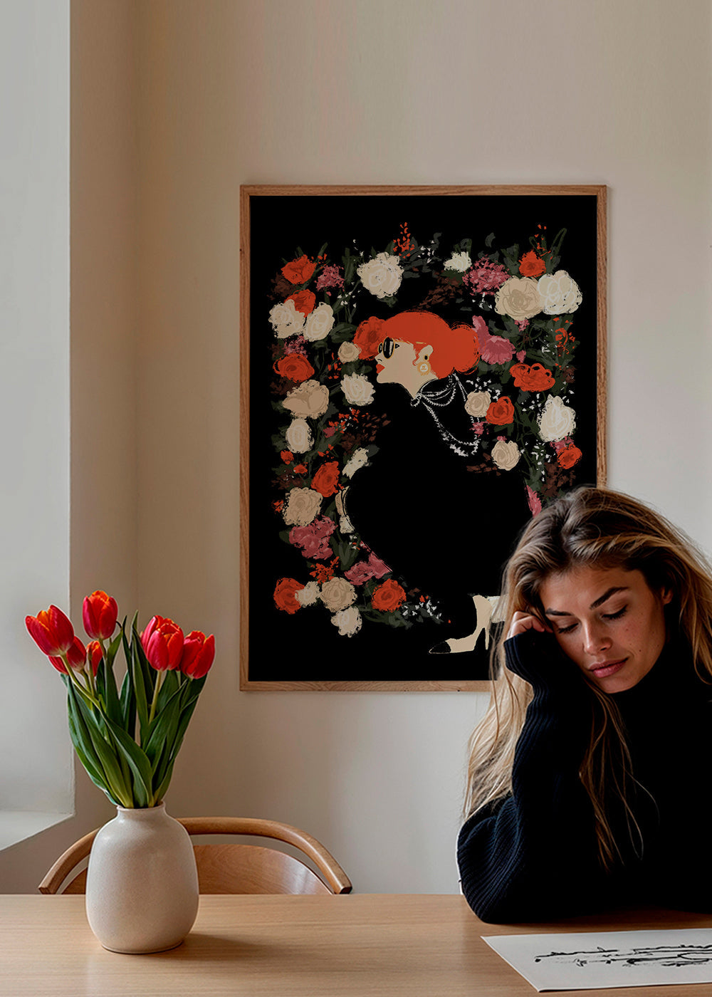 Illustration Floral Frame