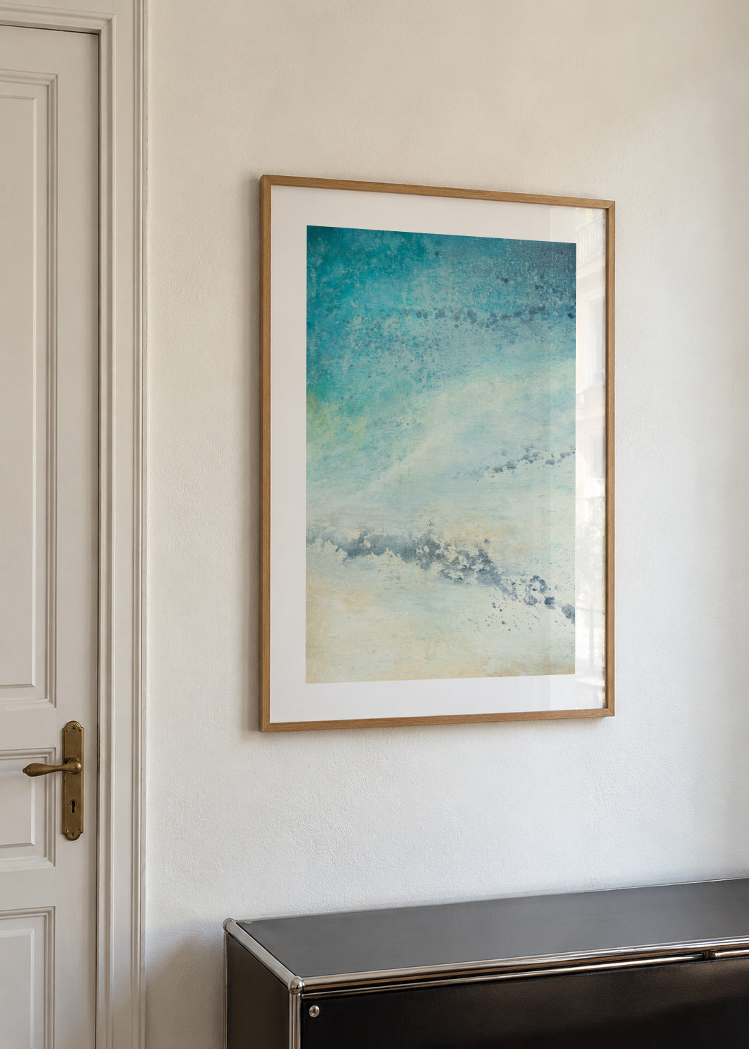 Ibiza - Framed poster in an interior