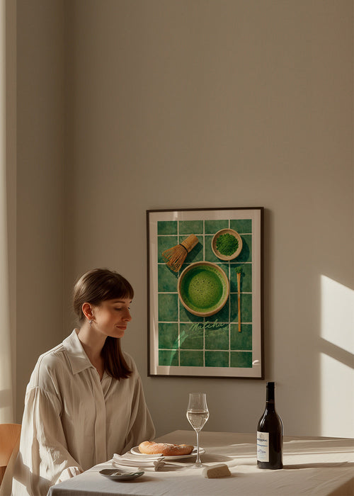 Küchenkunst: Matcha mit Utensilien