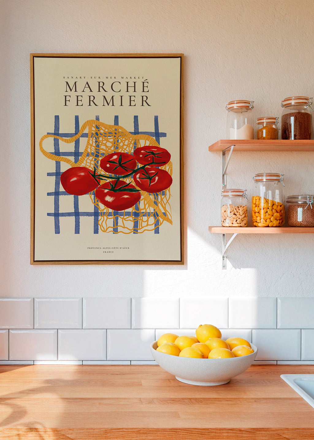 Küchenkunst Tomaten im Netz