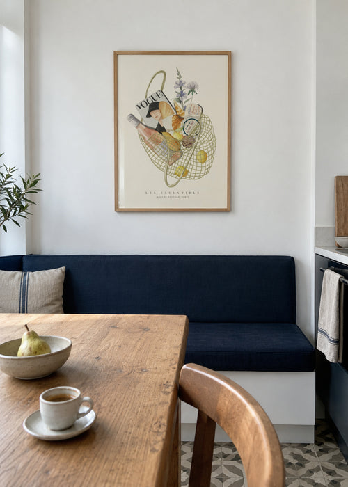 French Essentials - Framed poster in an interior