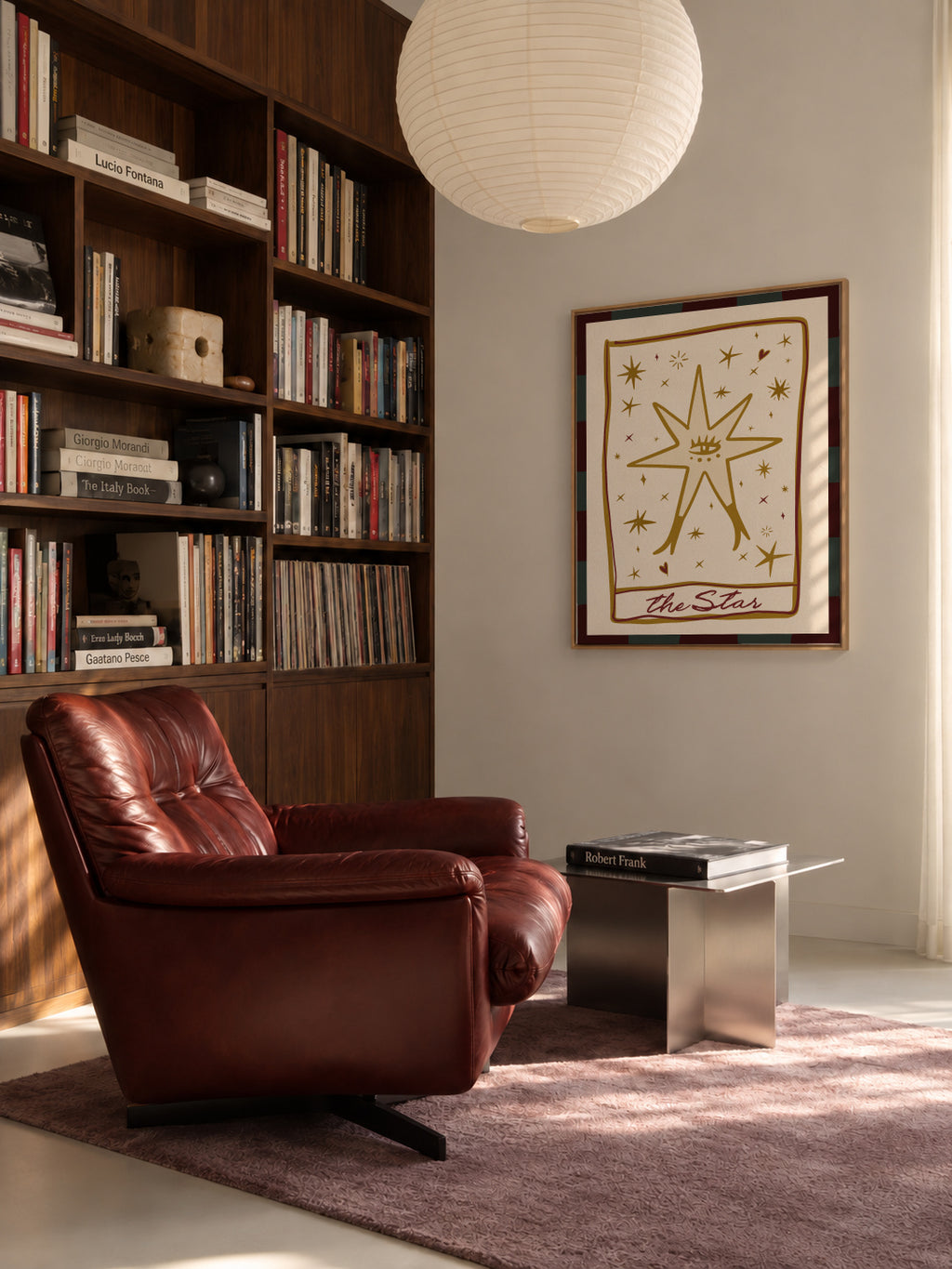 The Star - Framed canvas in an interior
