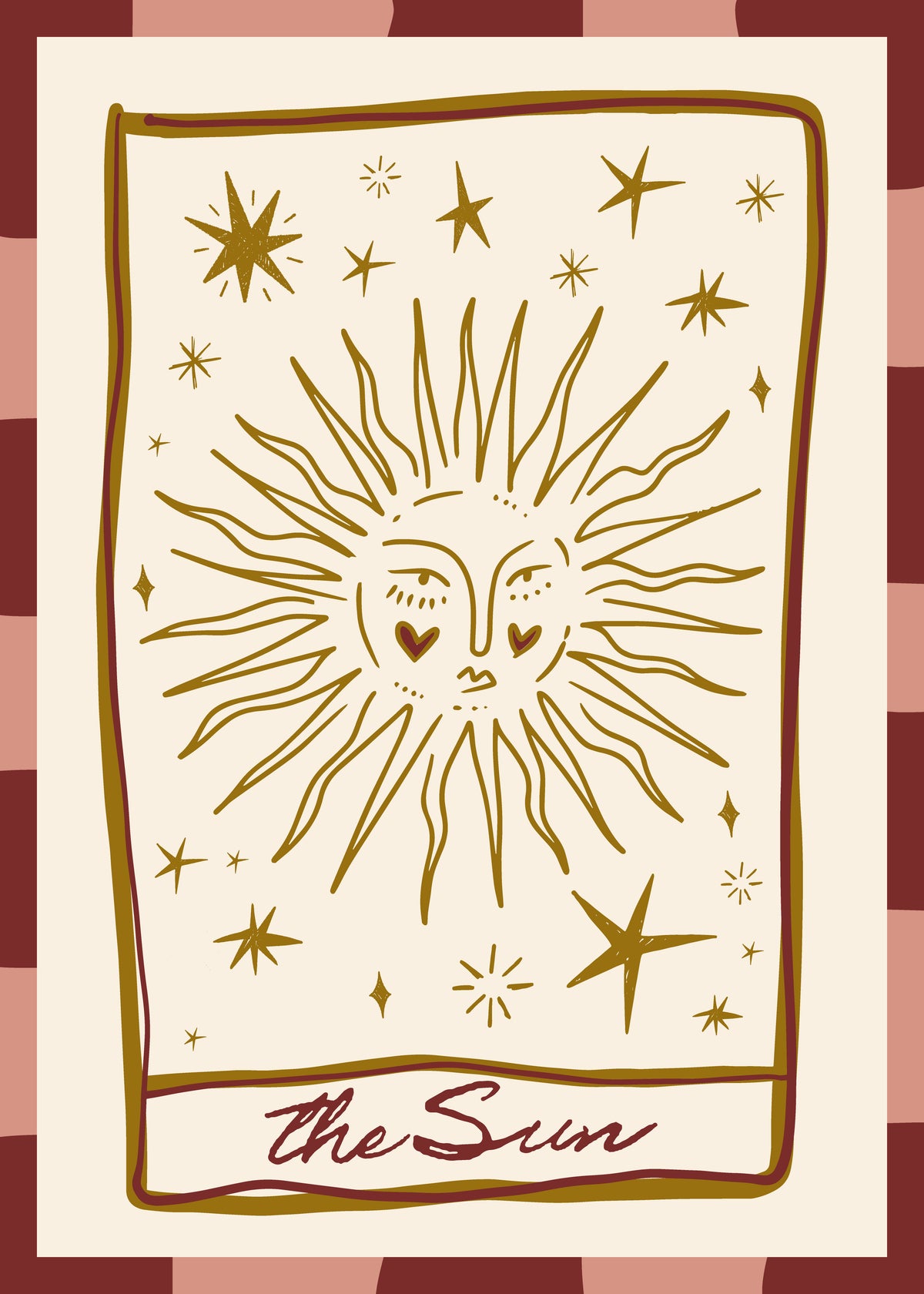 The Sun - Unframed art print