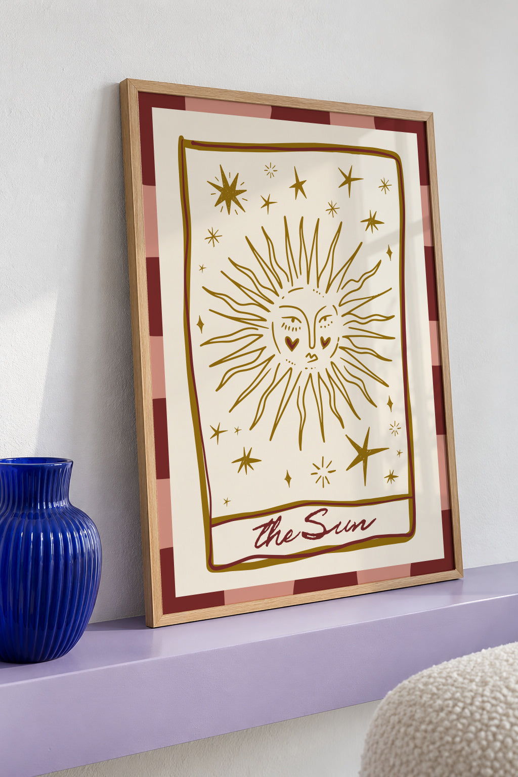 The Sun - Framed poster detail