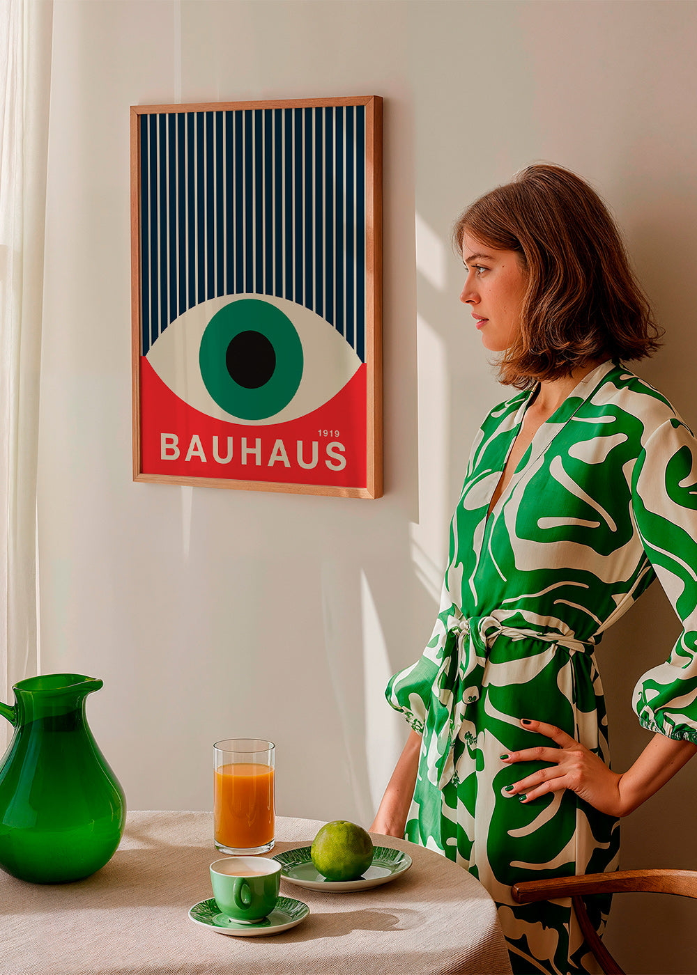 Bauhaus-Auge Illustration