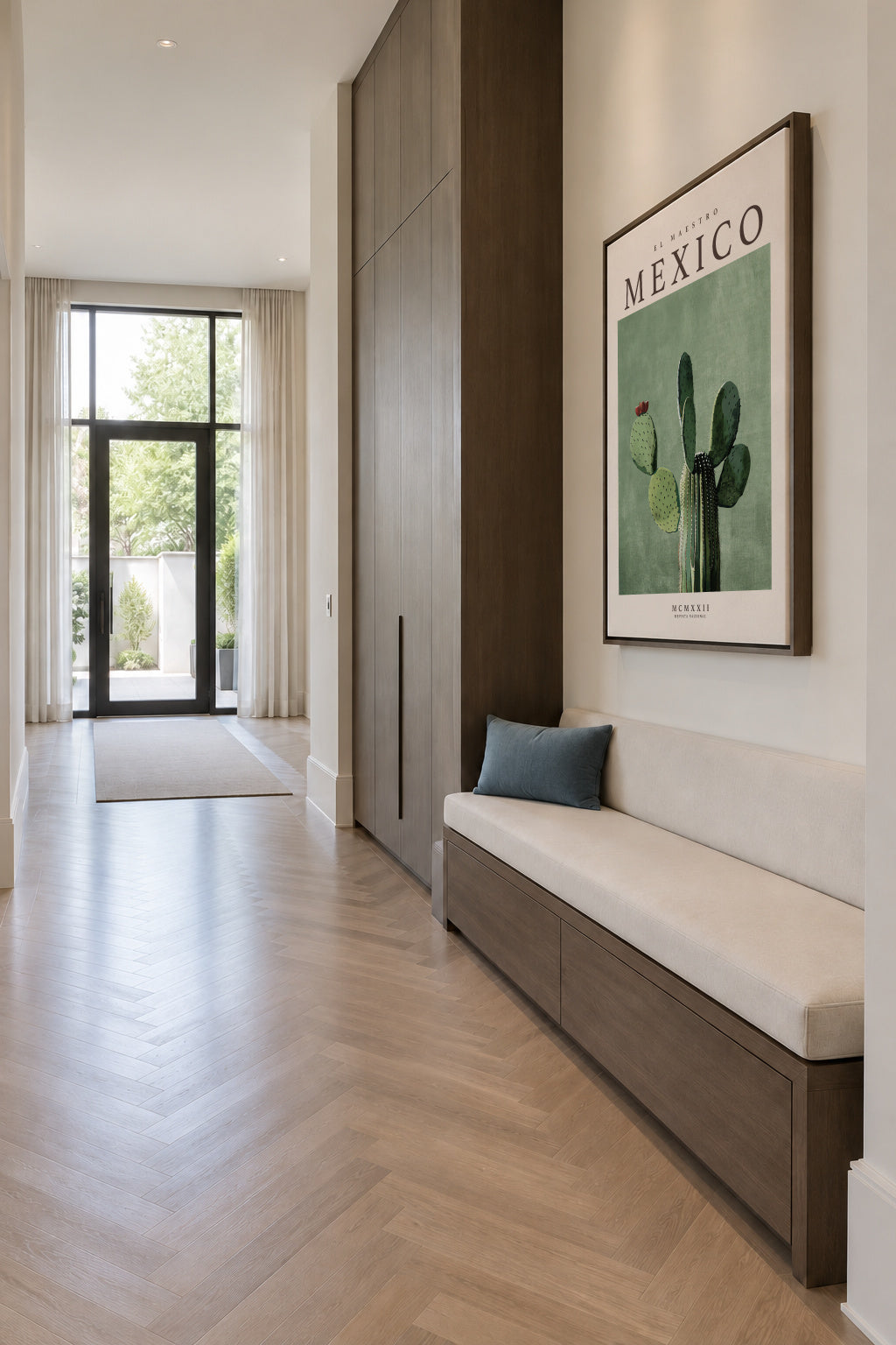 Mexico - Framed canvas in an interior