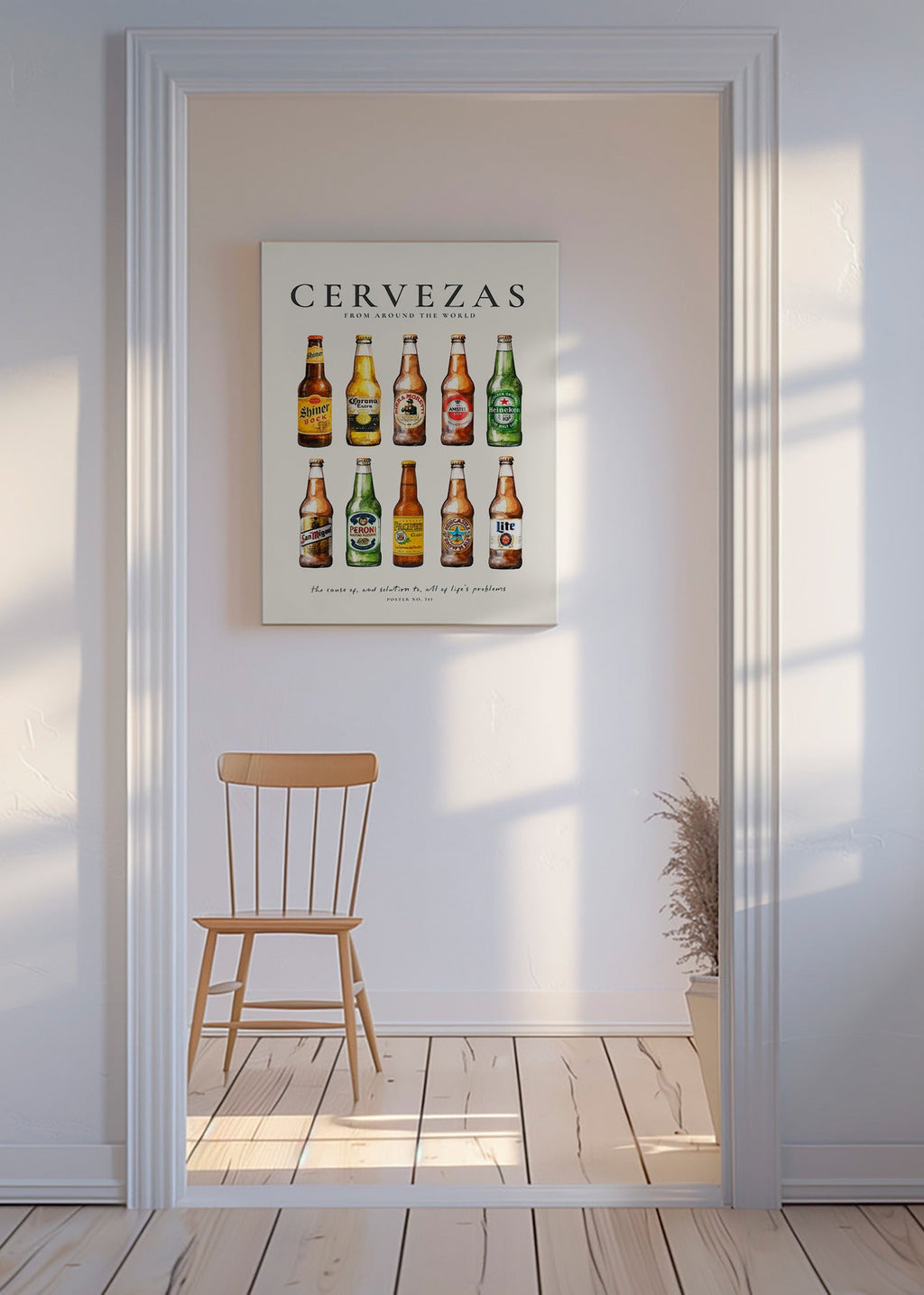 Küchenkunst — Klassische Bierflaschen Reihe