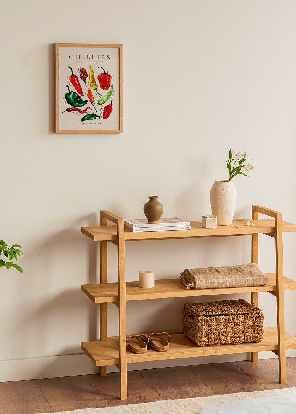 Küchenkunst Chillies Aquarell