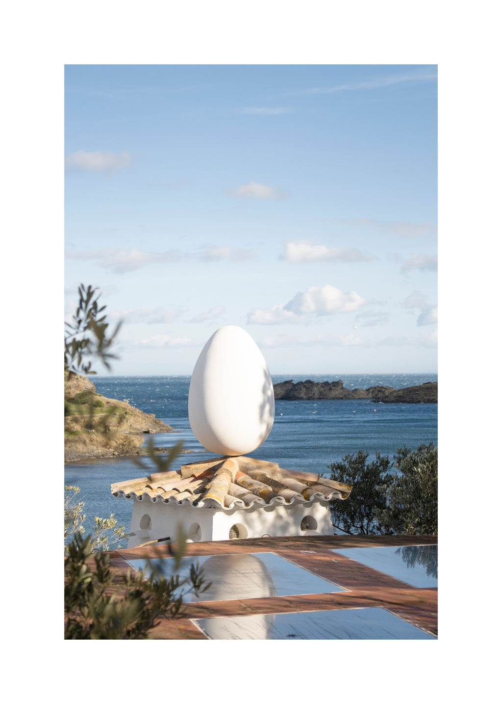 The White Egg - Unframed art print