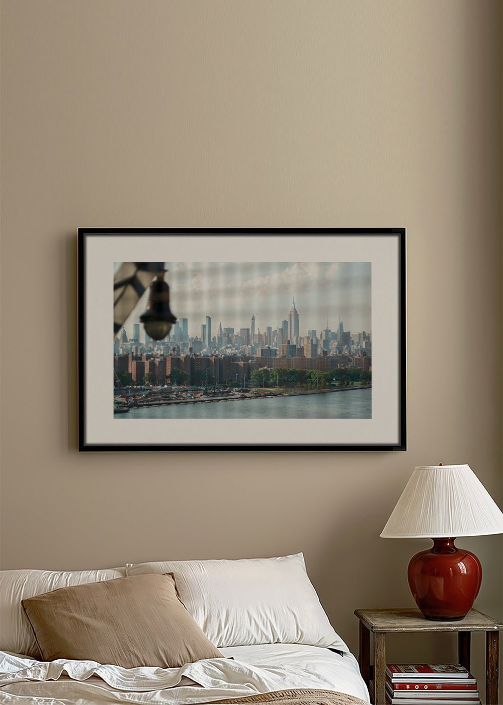 Stadtbild Manhattan Fenster Skyline