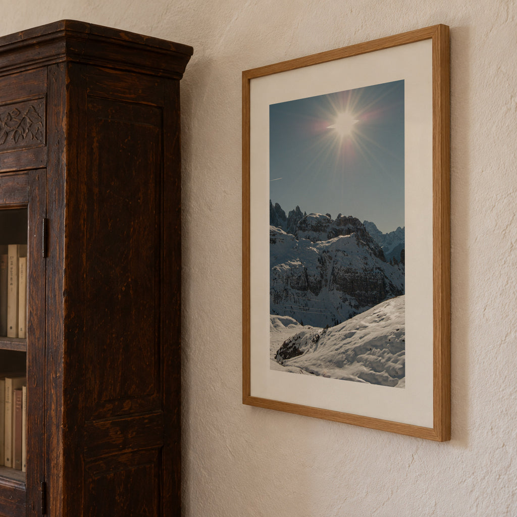 Winter Light - Framed poster detail