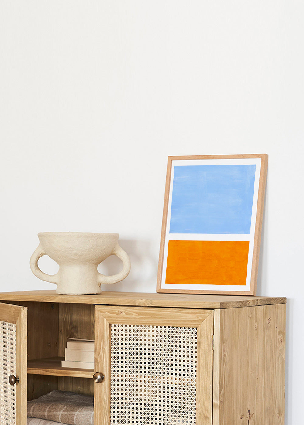 Cuadro abstracto con bloques de color – Product2