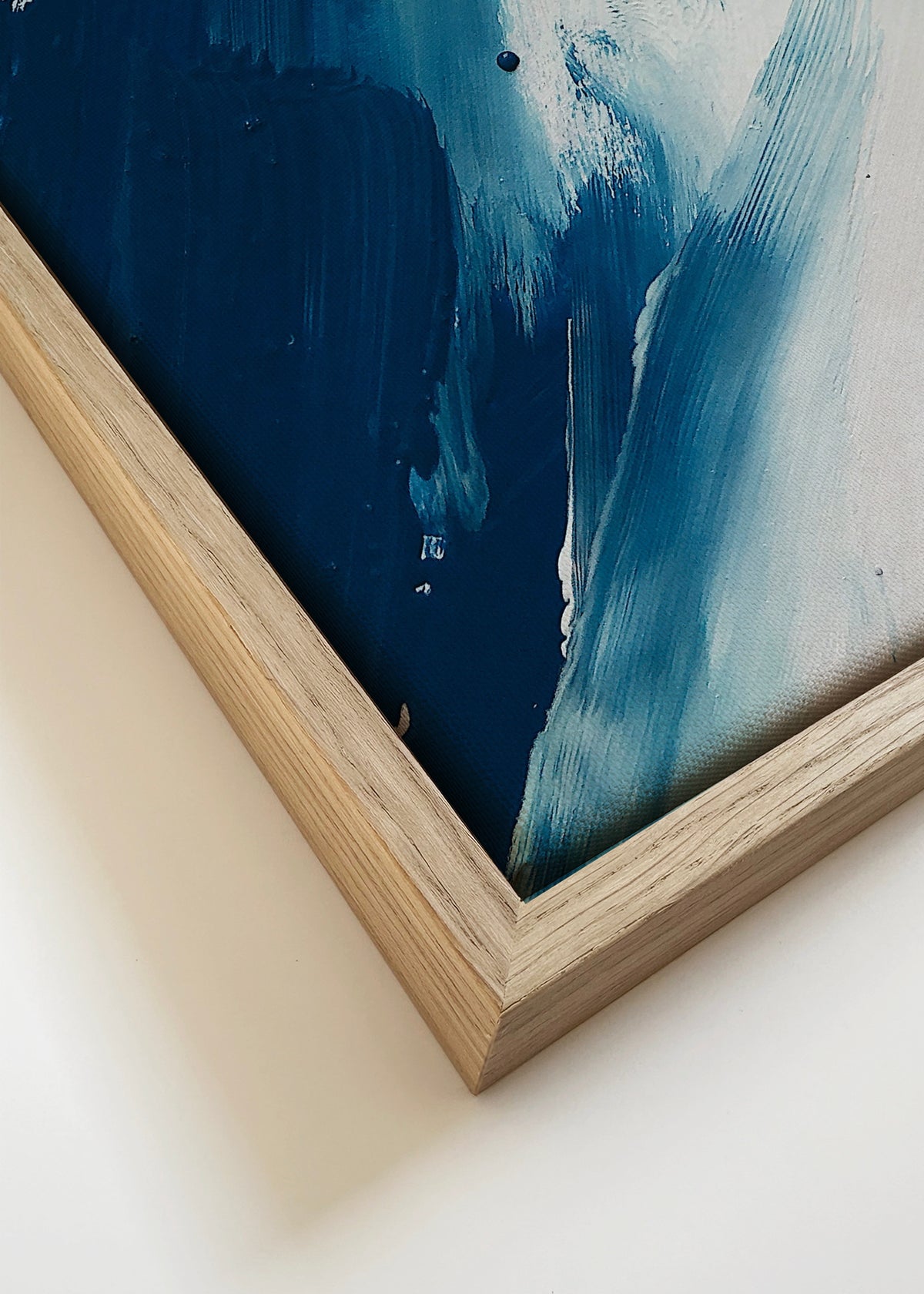 Abstract 48 - Framed canvas detail