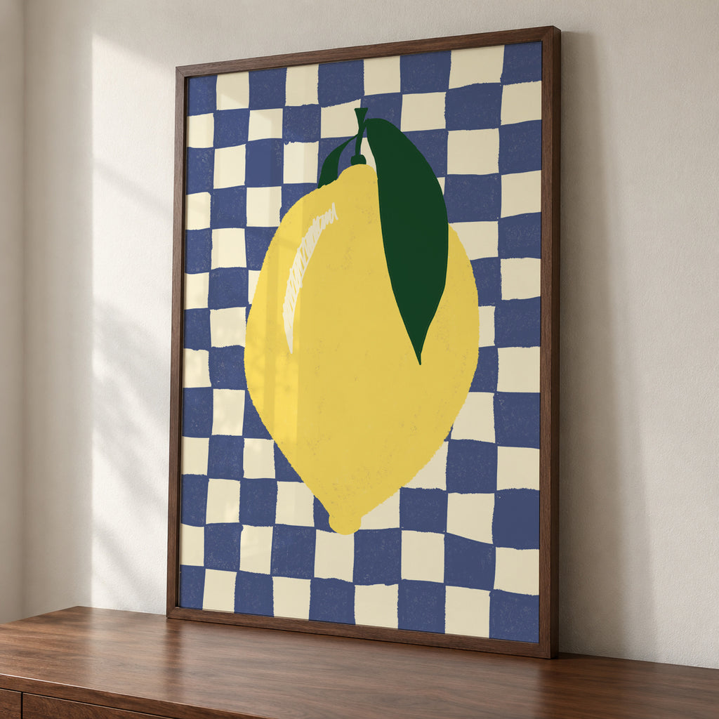 Lemon - Framed poster detail