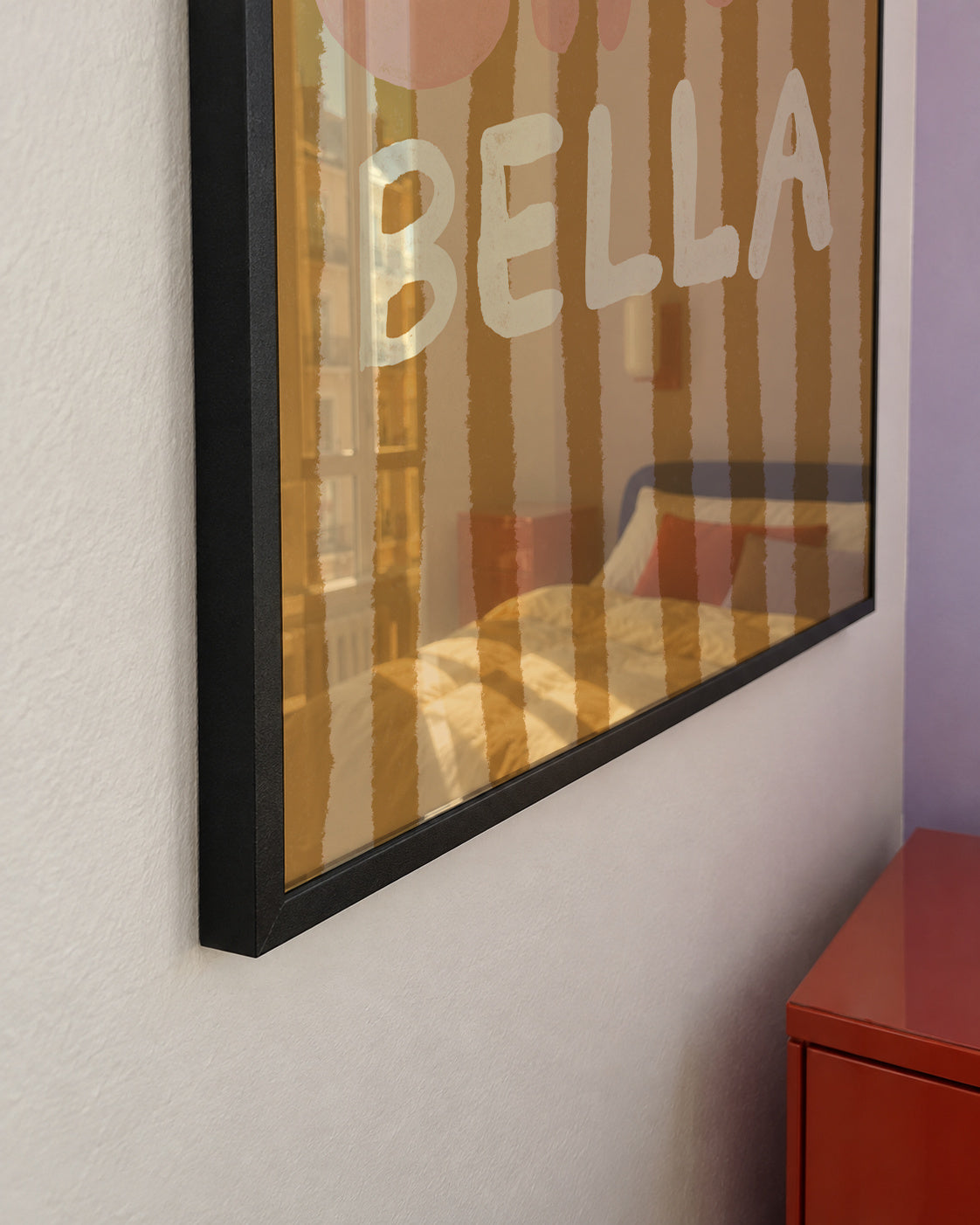 CIAO BELLA III - Framed poster detail