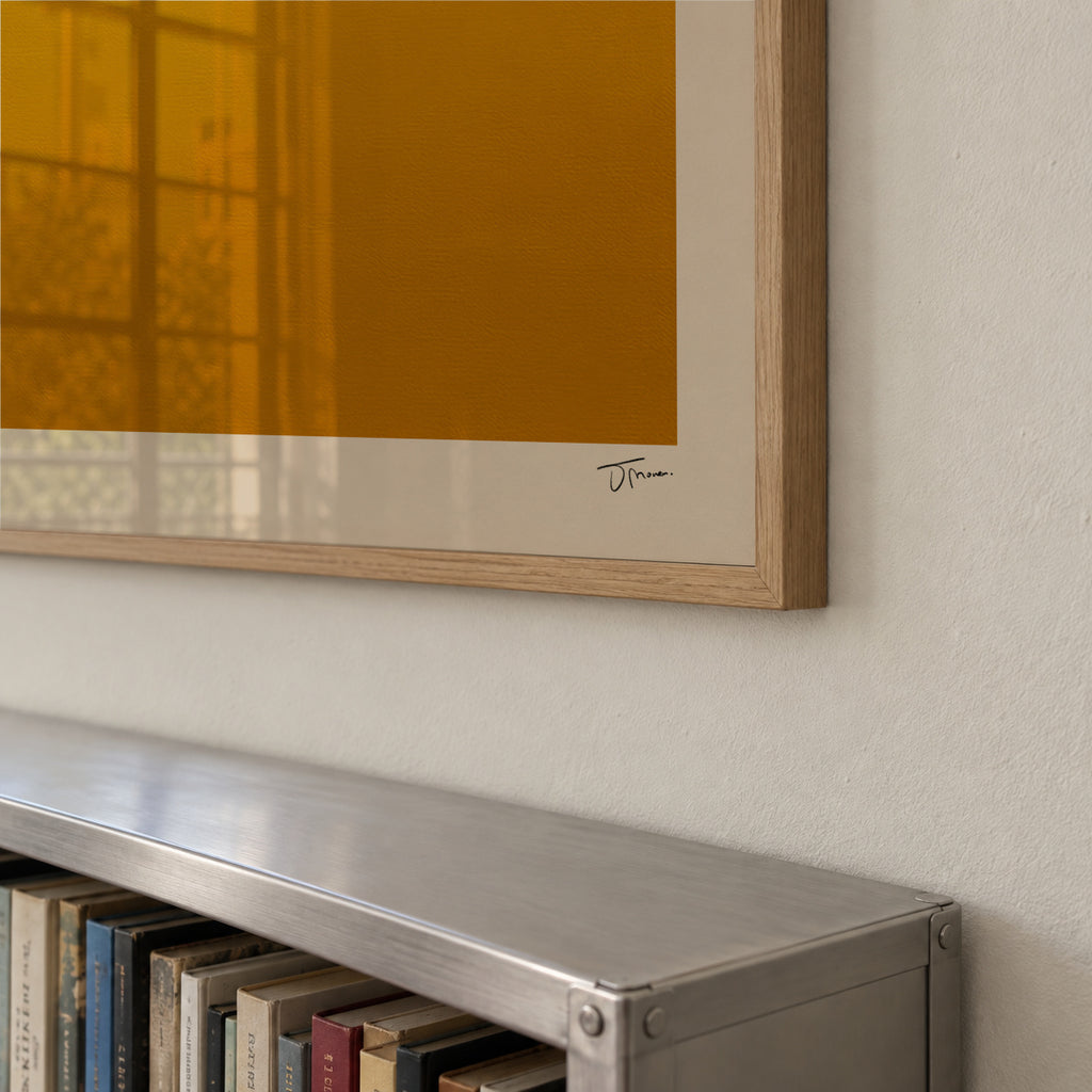 Golden Hour - Framed poster detail