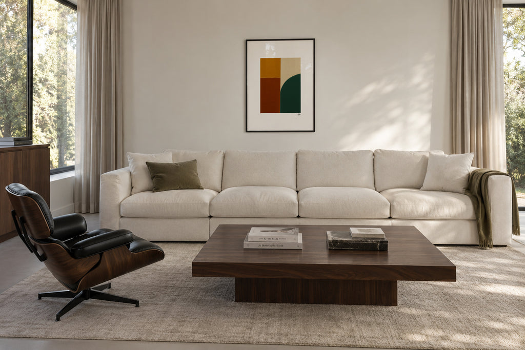 Modular Curve II - Framed poster in an interior