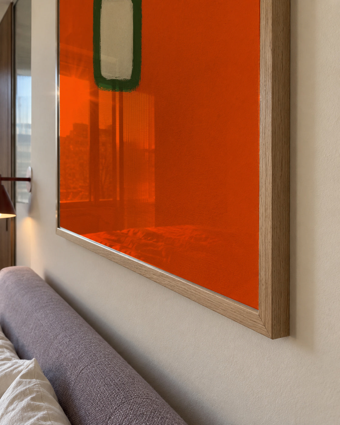 Glowing Core - Framed poster detail
