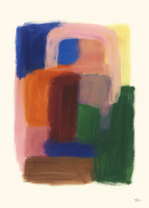 Abstract Portrait - Unframed art print