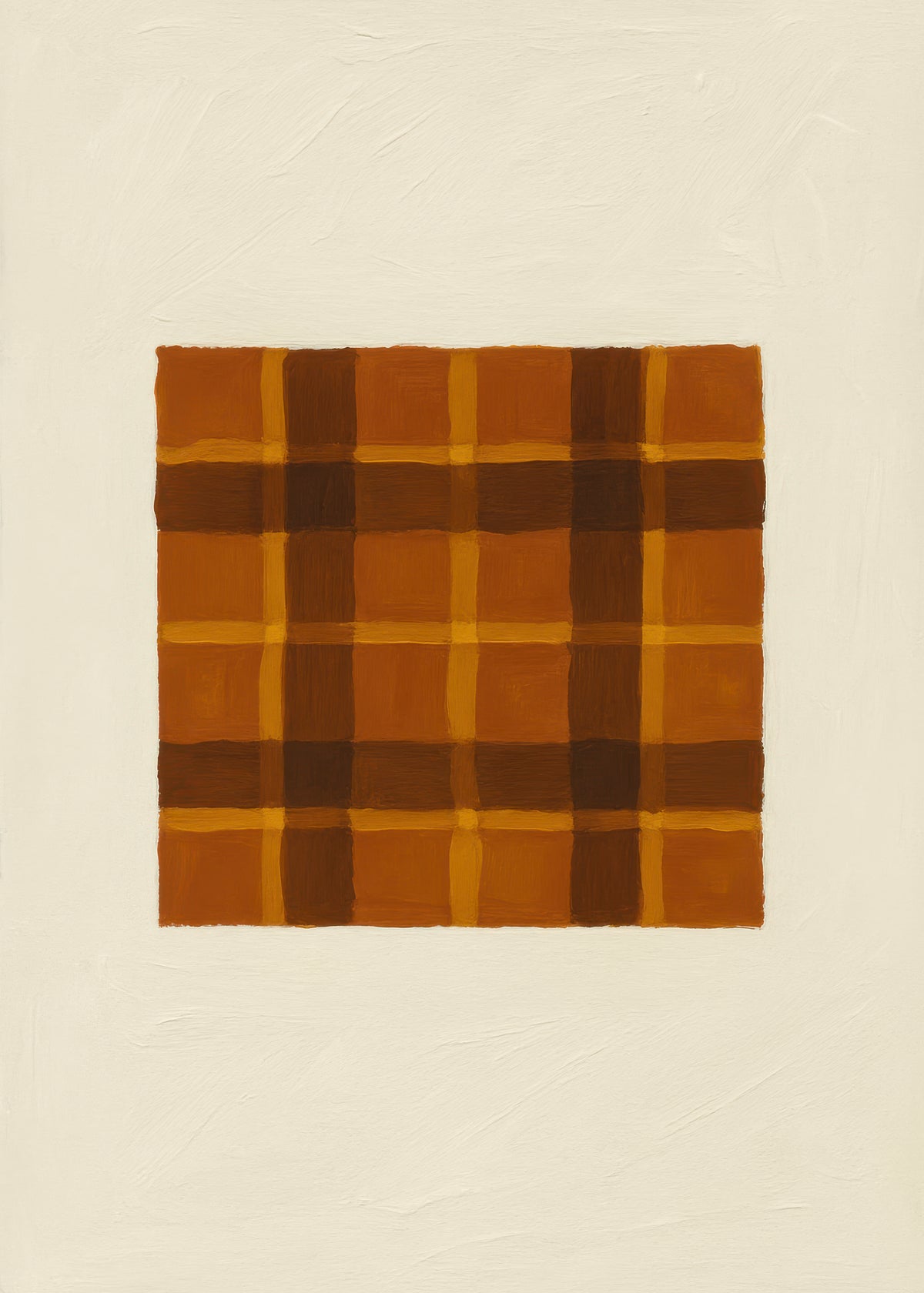 Amber Weave - Unframed art print
