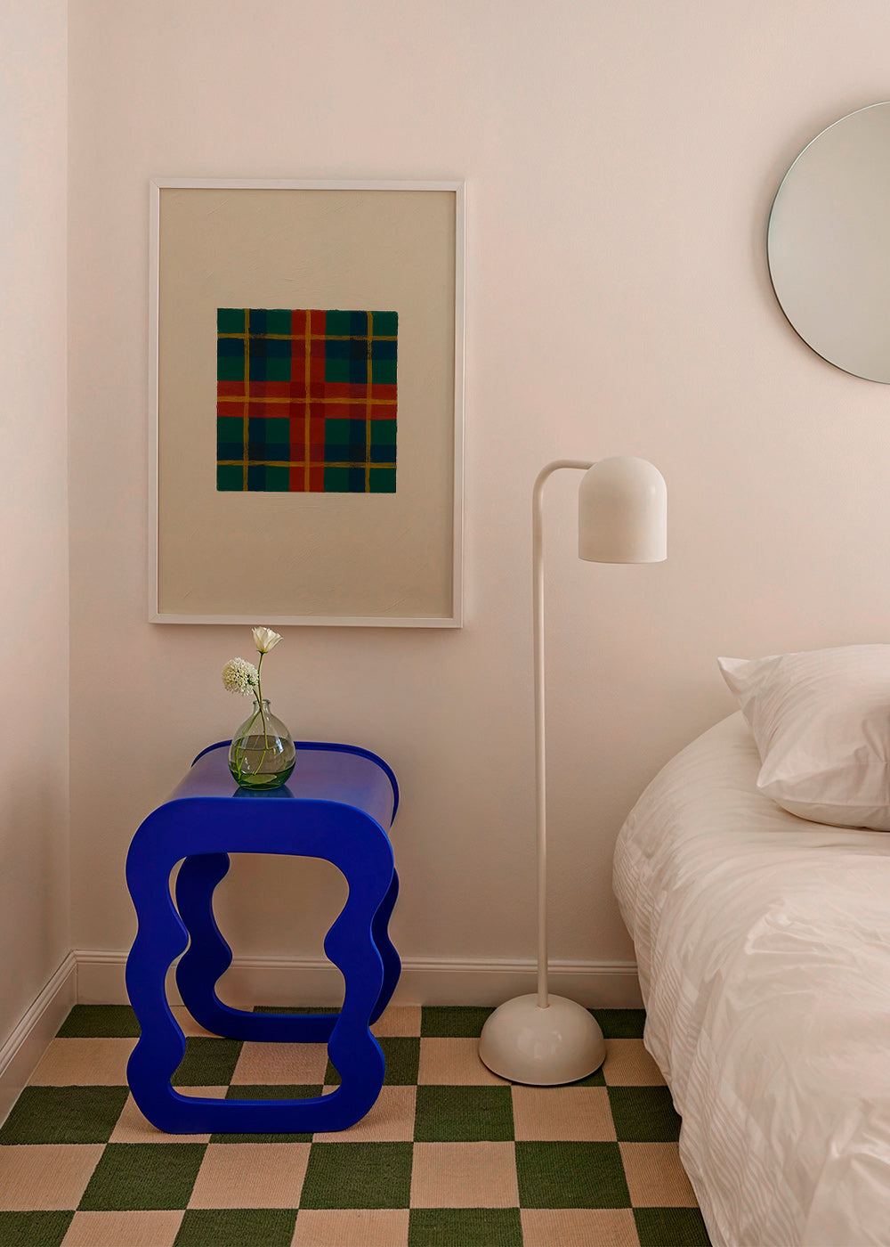 Cuadro geométrico tartán pintado – Product3