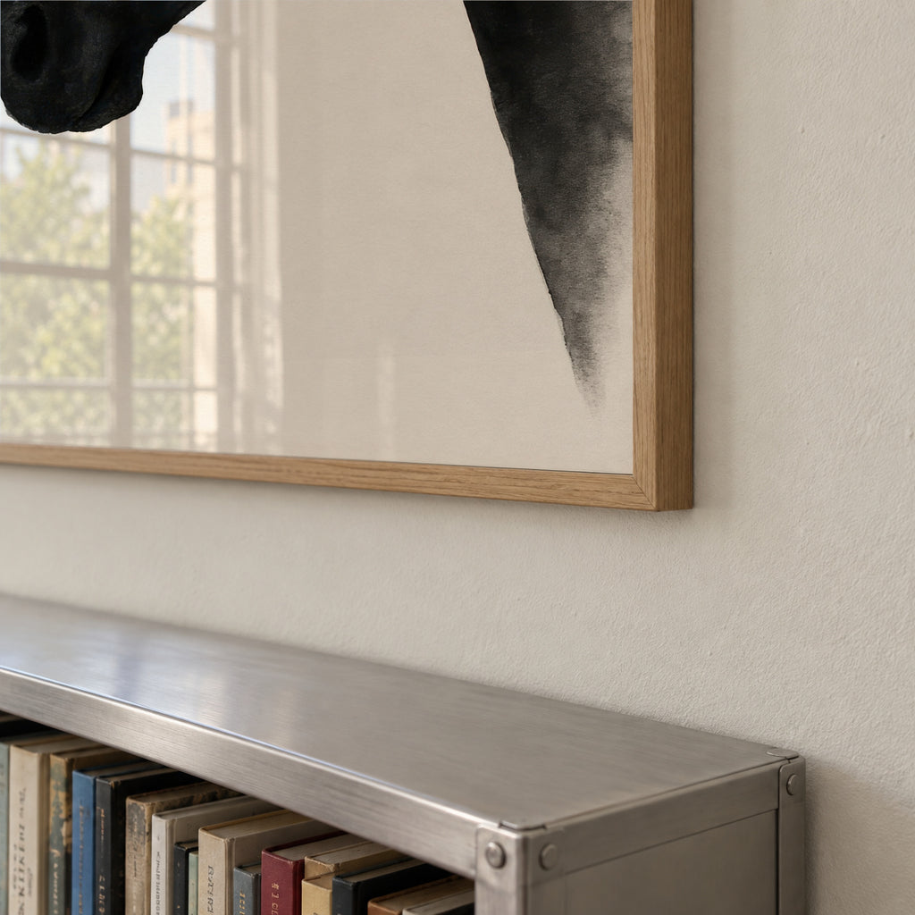Dark Stallion - Framed poster detail