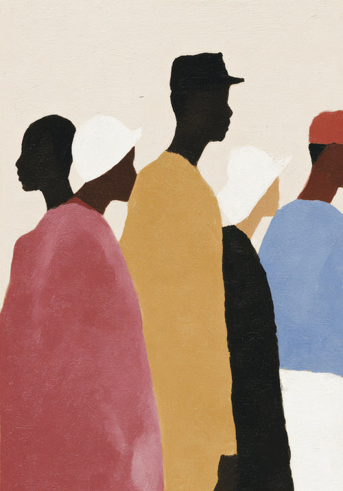 Crowded Colors IV - Unframed art print