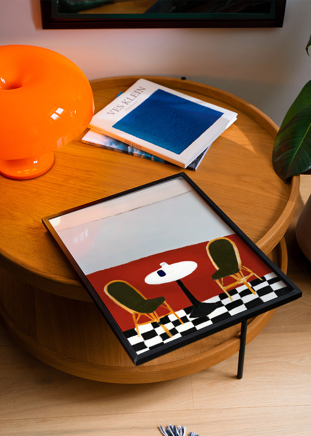 Cuadro de cocina con terraza y mesa redonda – Product1