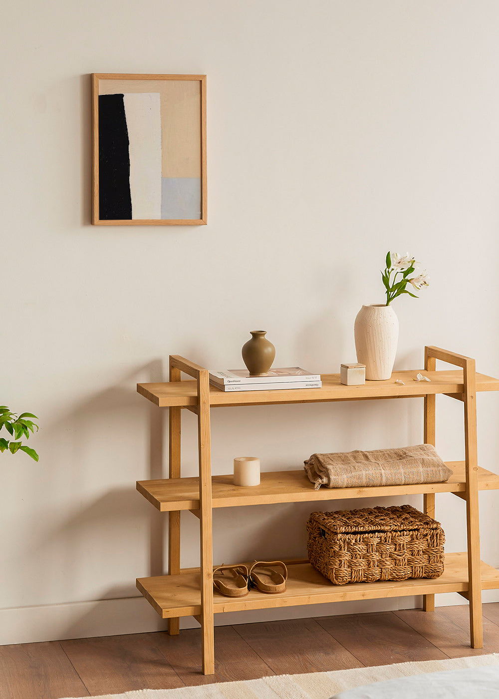 Cuadro abstracto en bloques verticales – Product1