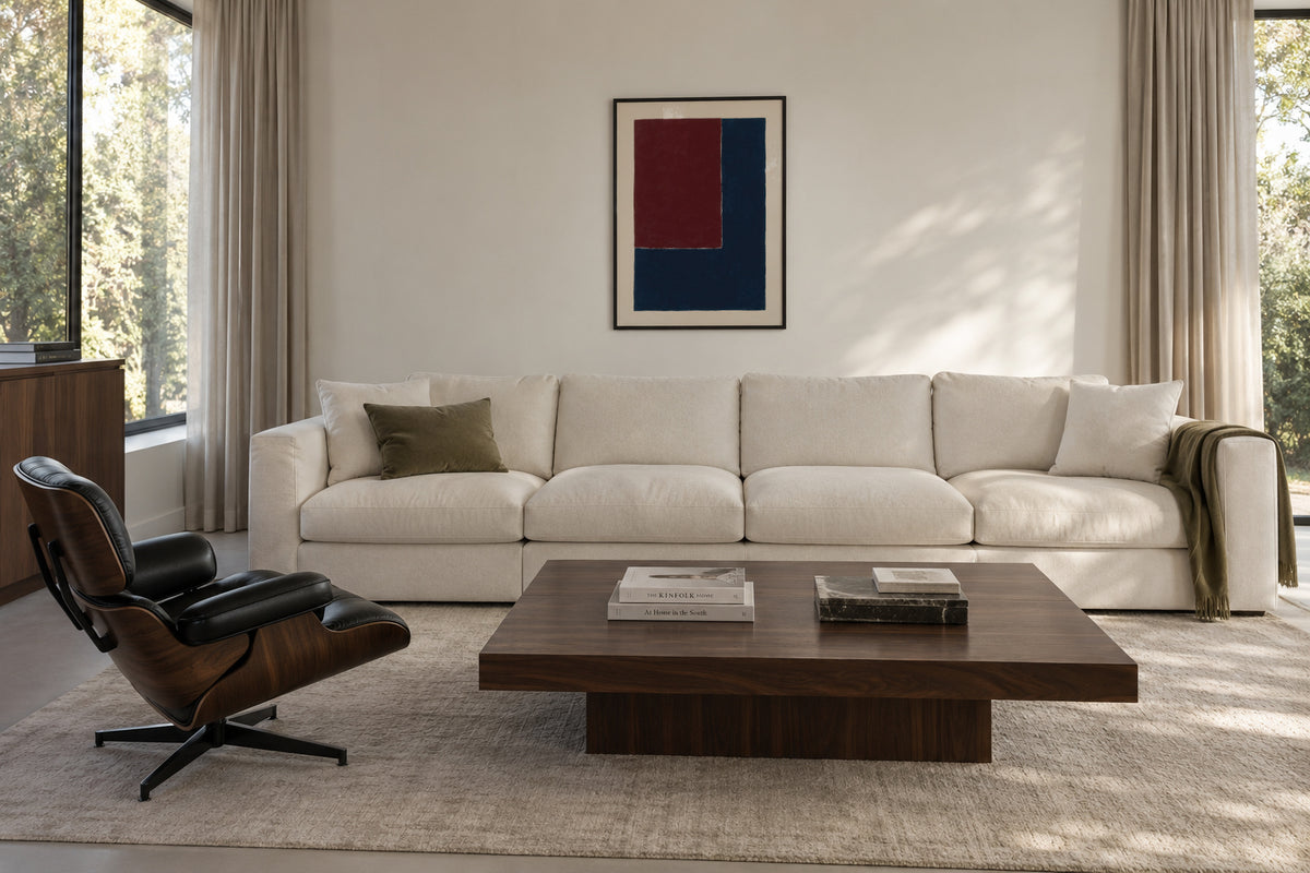 Divided Deep - Framed poster in an interior
