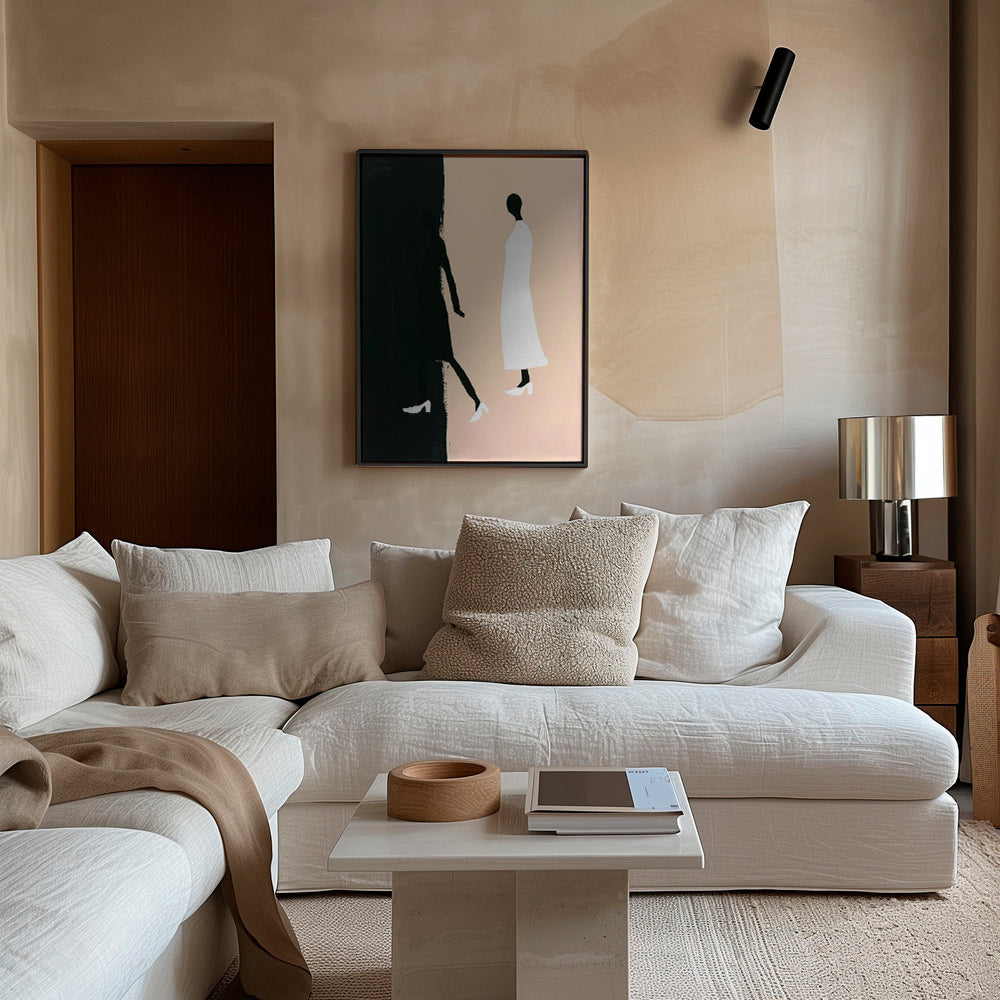 Ilustración de figuras minimalistas – Canvas1