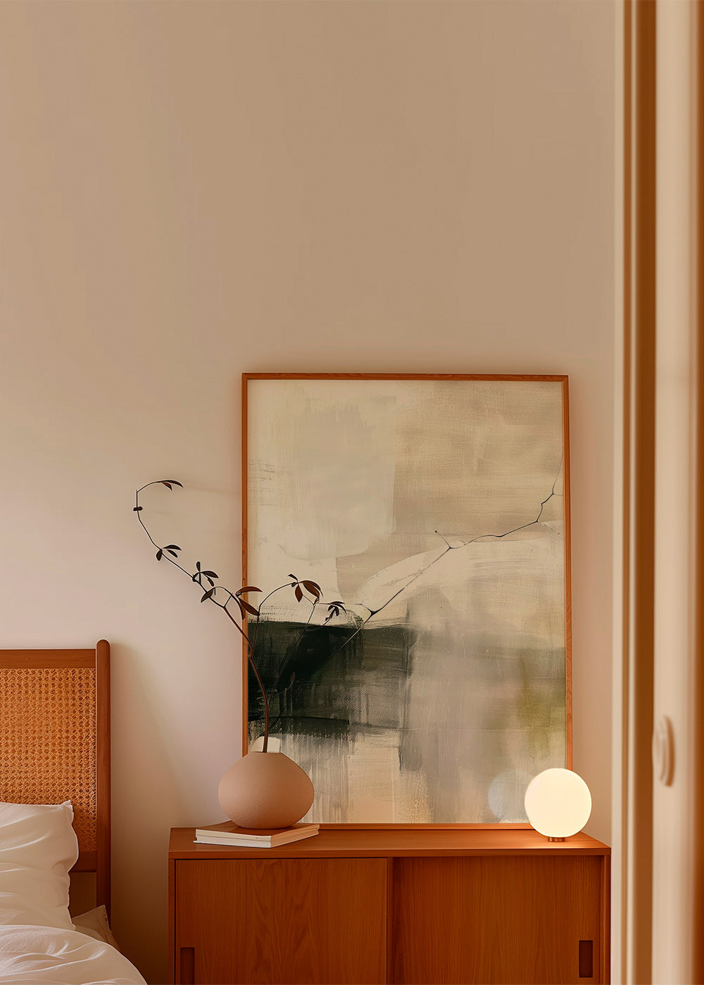 Cuadro abstracto con horizonte difuso – Product1