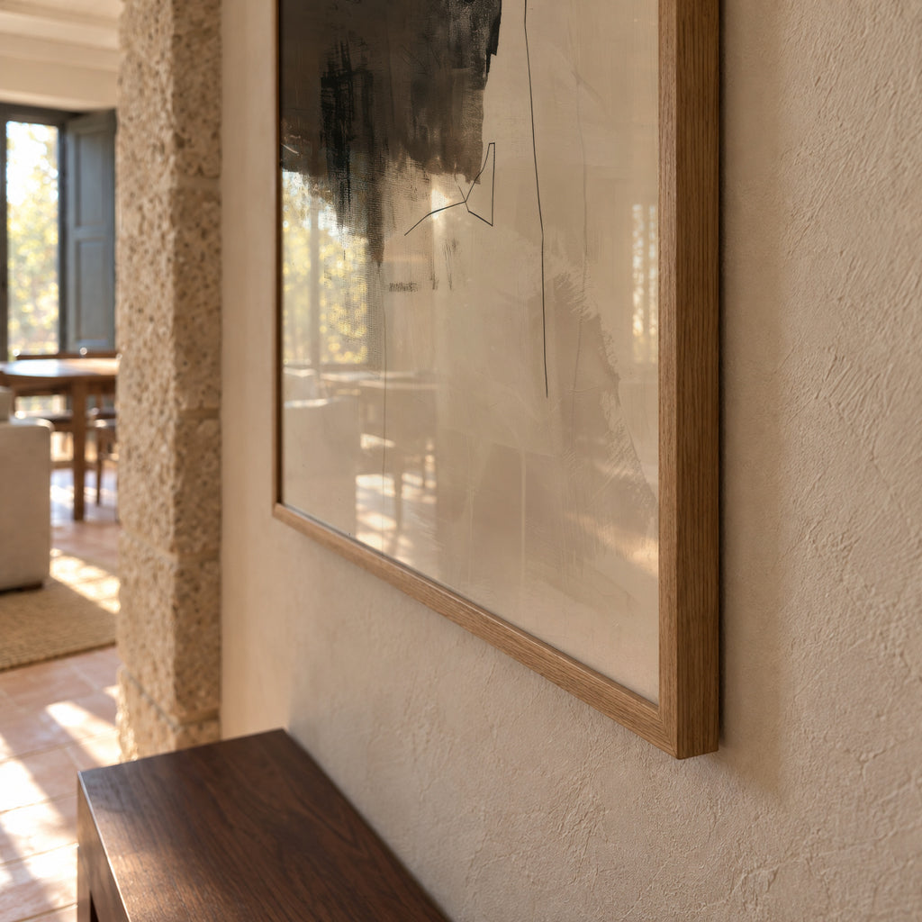 Stone and Pigment - Framed poster detail
