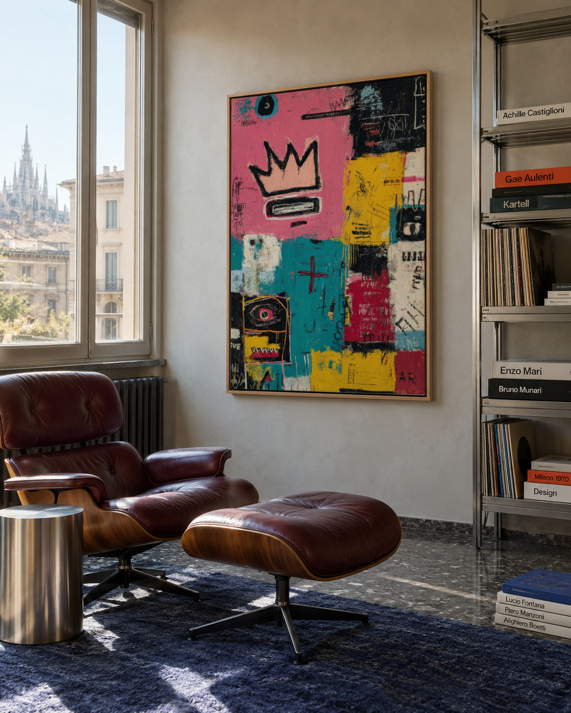 Crown District - Framed canvas in an interior