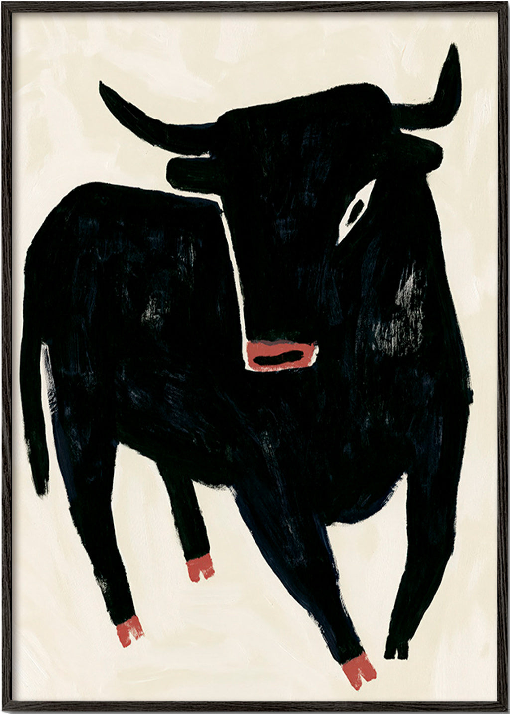 Schwarzer Stier Bild
