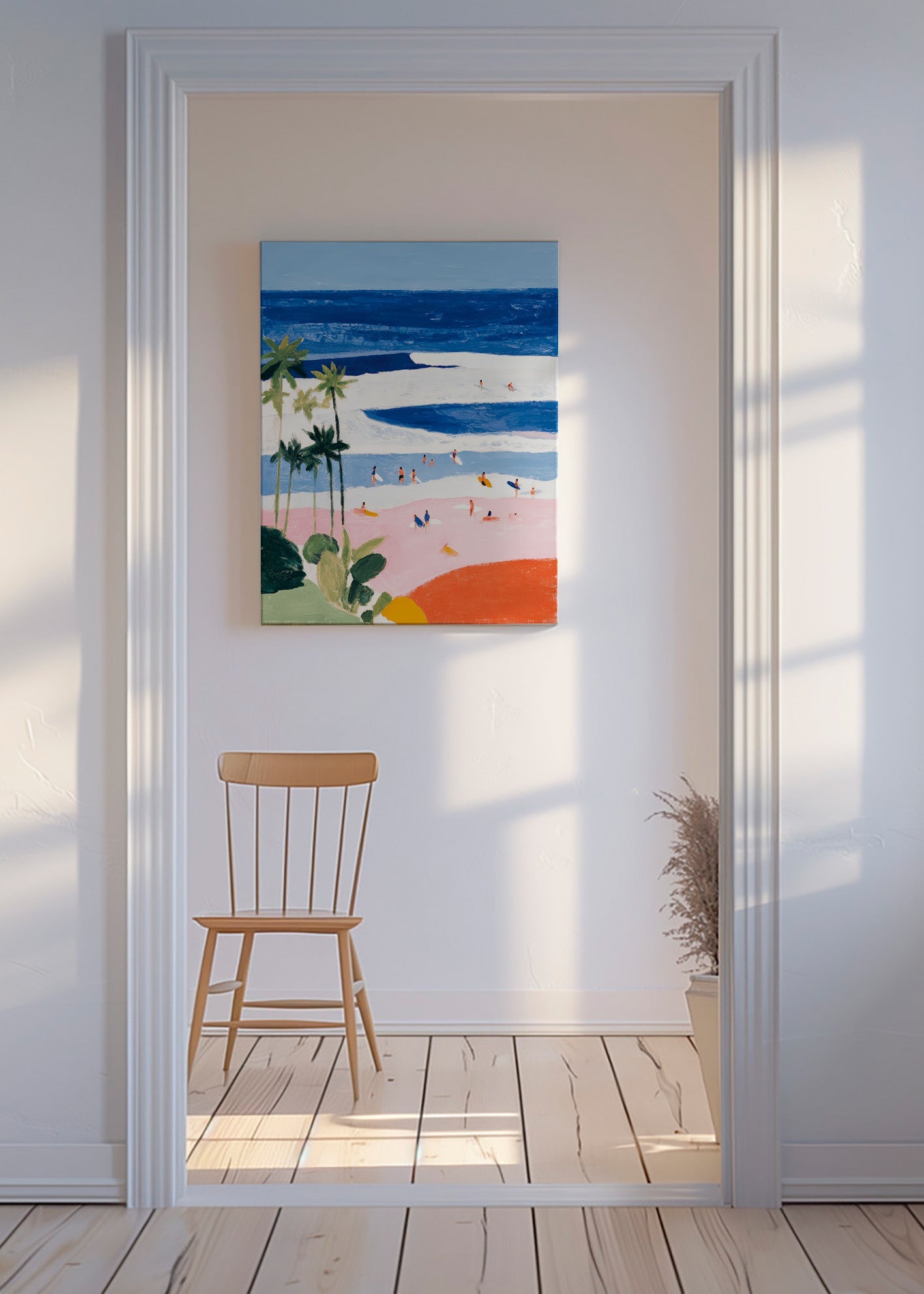 Cuadro de paisaje Strand und Surf
