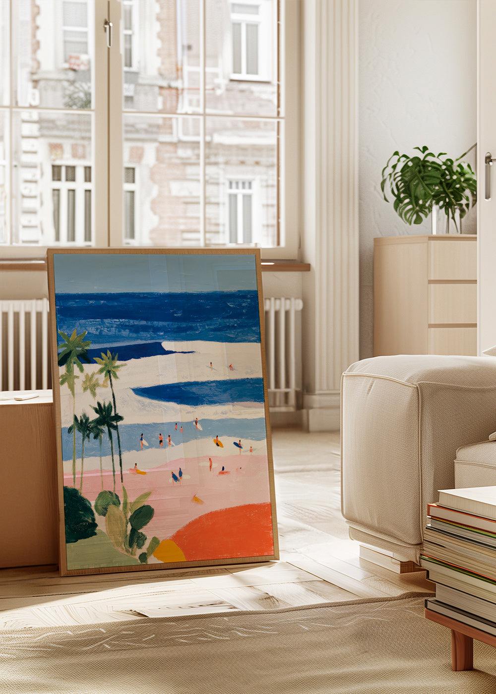 Cuadro de paisaje Strand und Surf