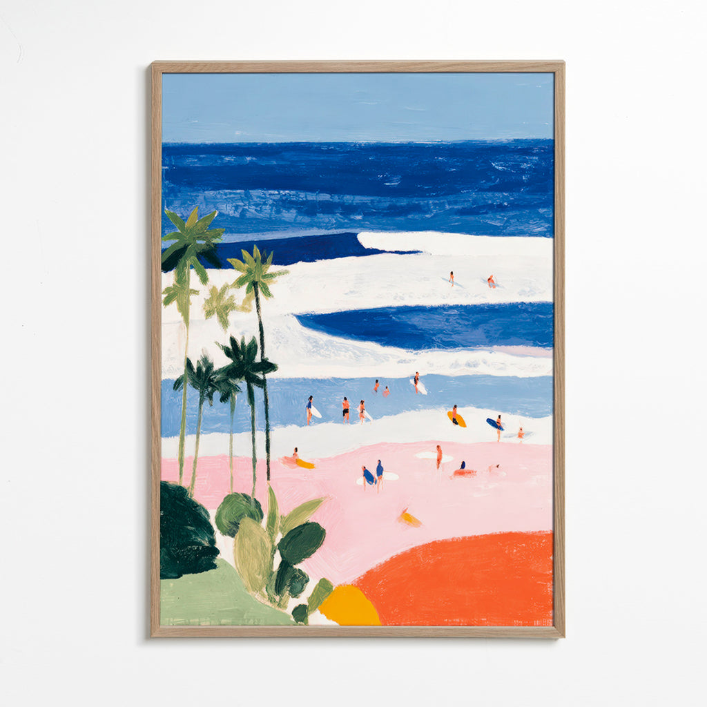 Cuadro de paisaje Strand und Surf