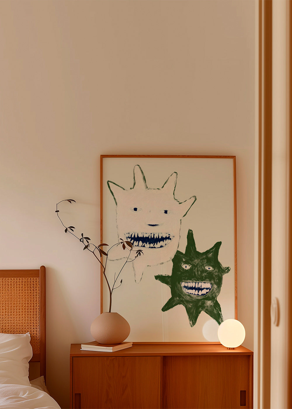 Illustration Zwillingsmonster