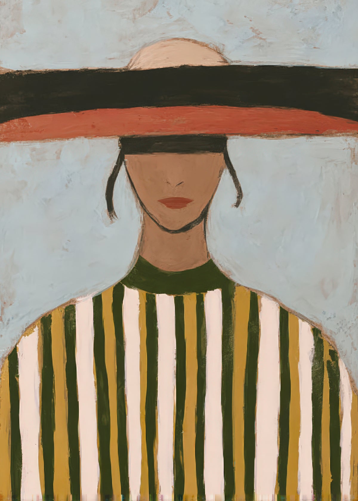 Wide Brim - Unframed art print