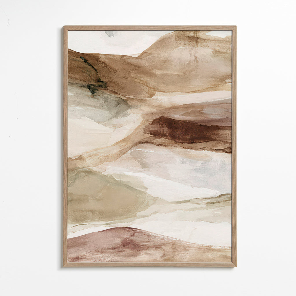 Wüstenlandschaft Aquarell