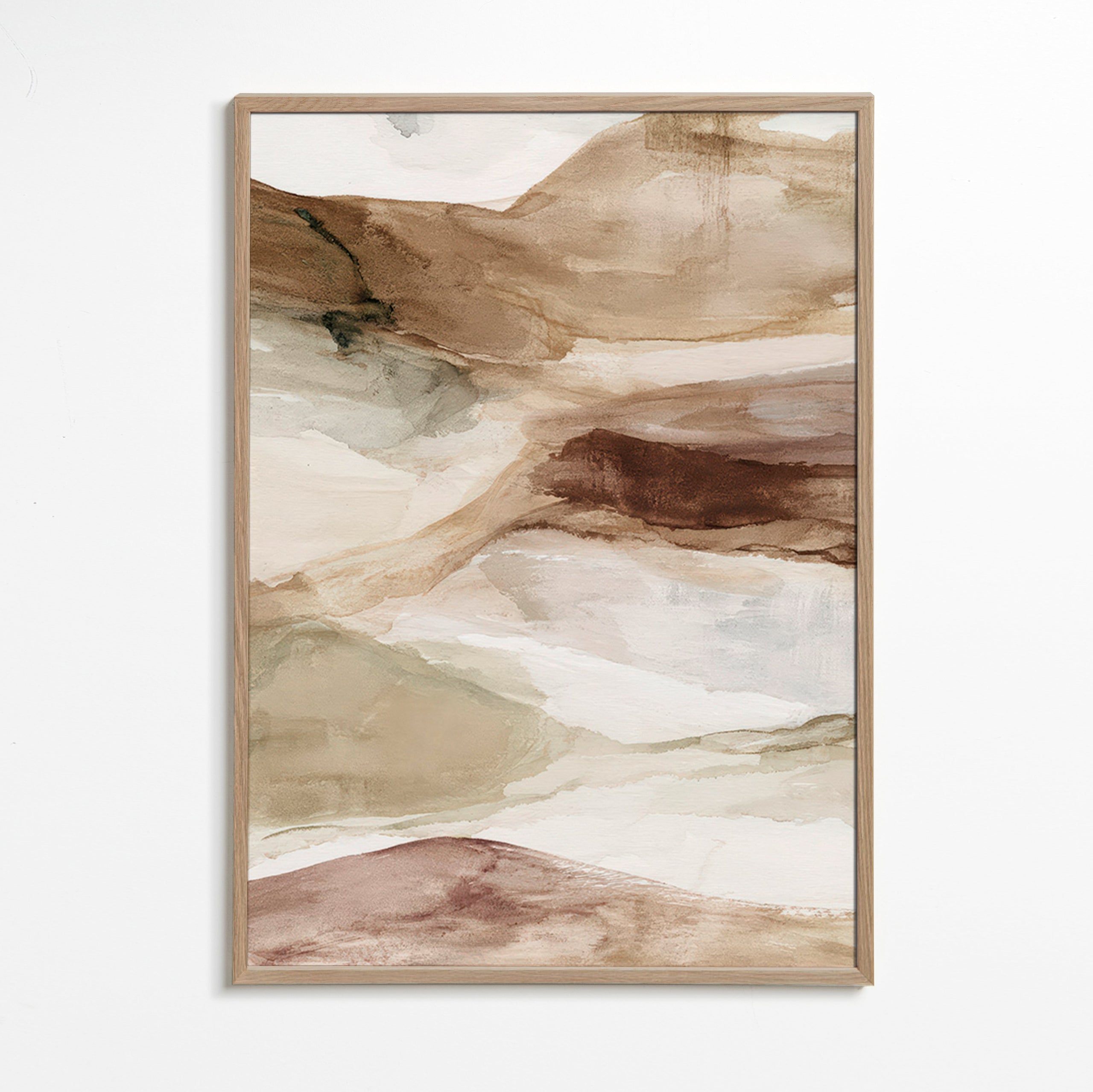 Wüstenlandschaft Aquarell