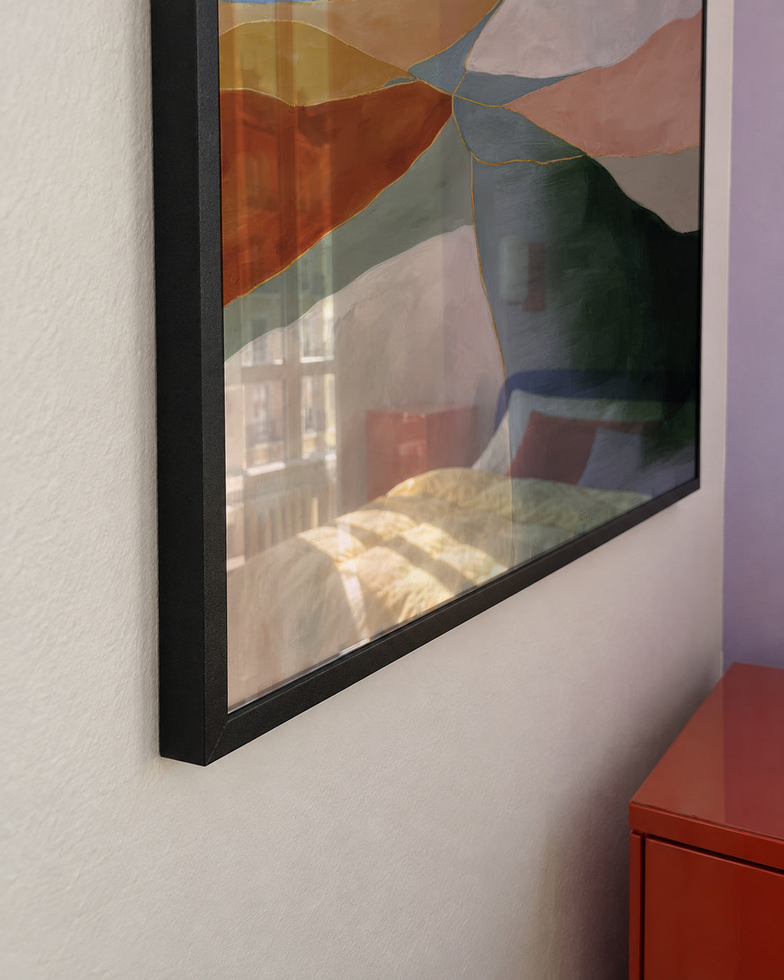 Northern Valley - Framed poster detail