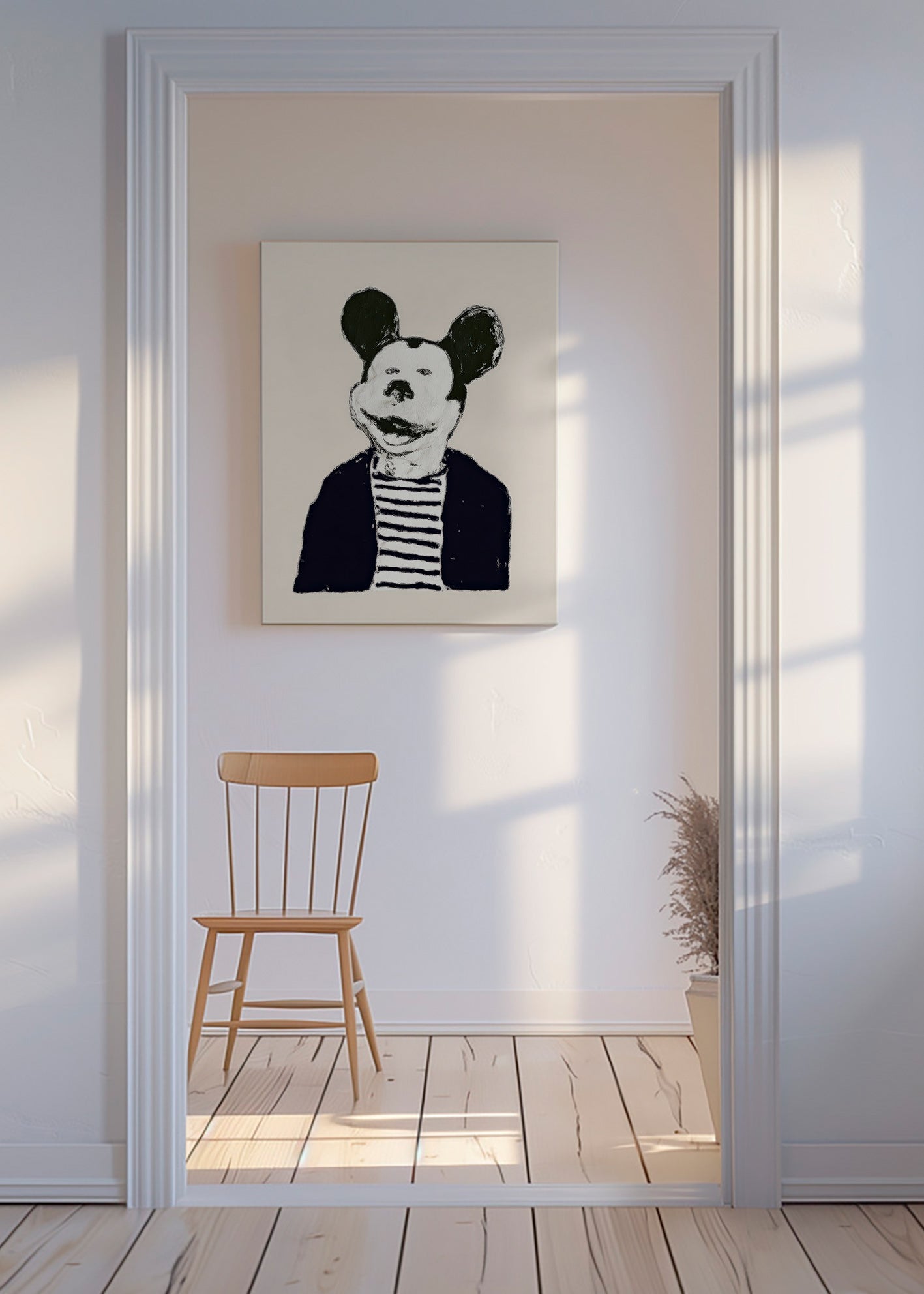 Illustration Mäuserichter Herr