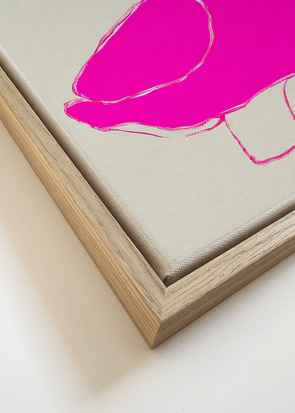 Rosa Ente Illustration