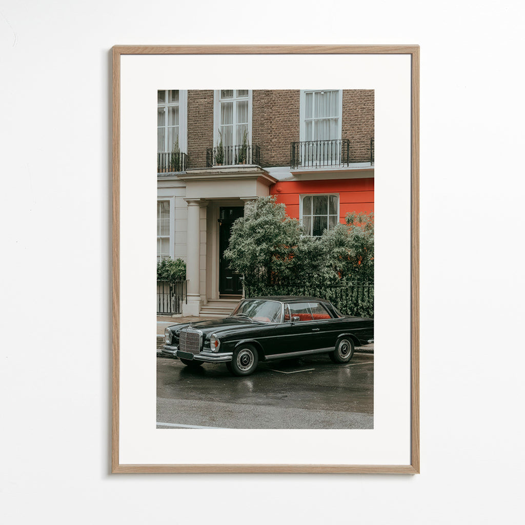 Straßenfotografie mit klassischem Auto